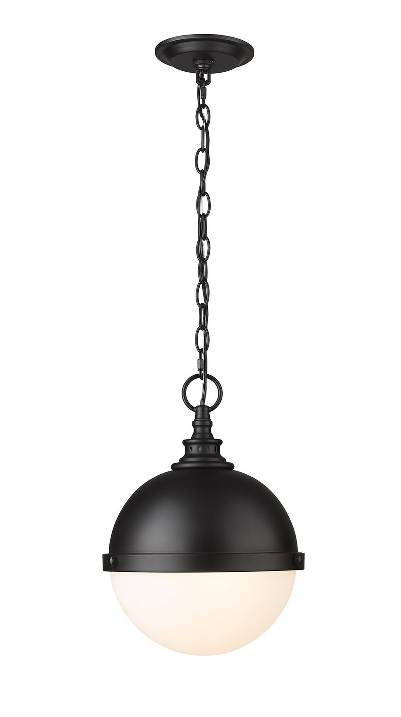 Z-Lite 619MP-MB Two Light Pendant, Matte Black
