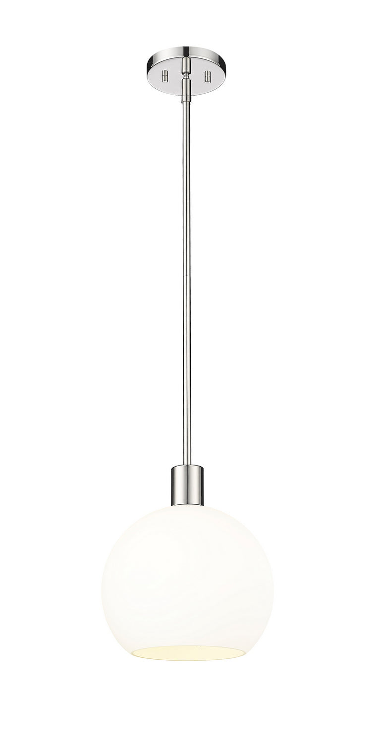 Z-Lite 7500P10-PN One Light Pendant, Polished Nickel
