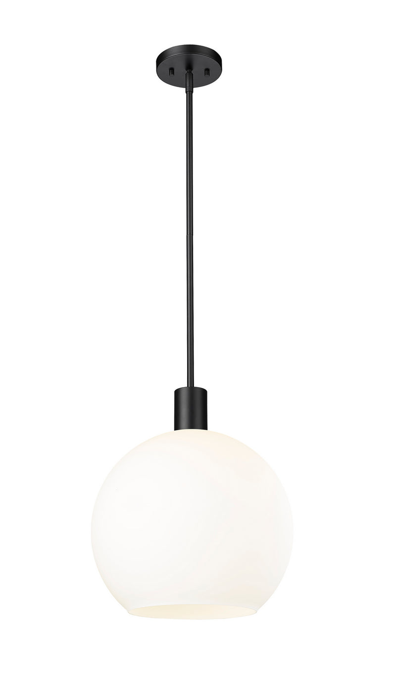Z-Lite 7500P14-MB One Light Pendant, Matte Black
