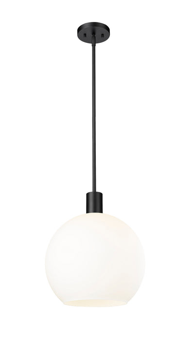 Z-Lite 7500P14-MB One Light Pendant, Matte Black