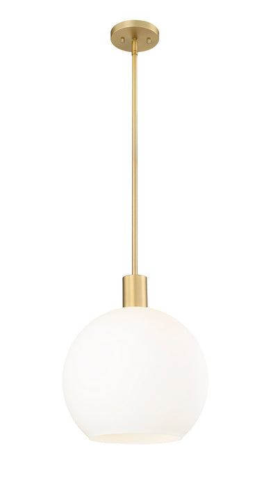 Z-Lite 7500P14-OBR One Light Pendant, Olde Brass