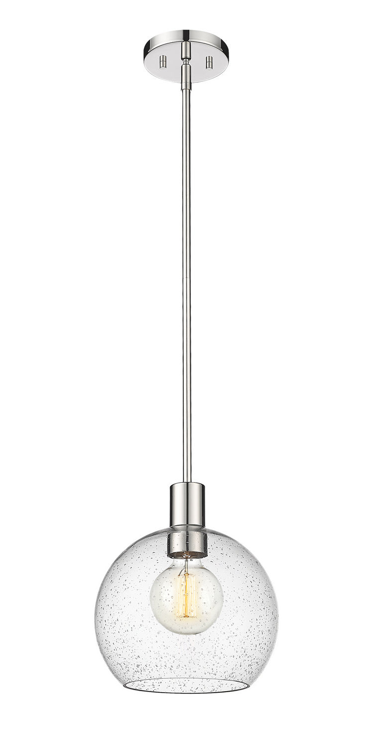 Z-Lite 7501P10-PN One Light Pendant, Polished Nickel