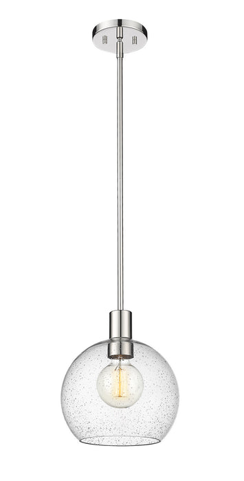 Z-Lite 7501P10-PN One Light Pendant, Polished Nickel