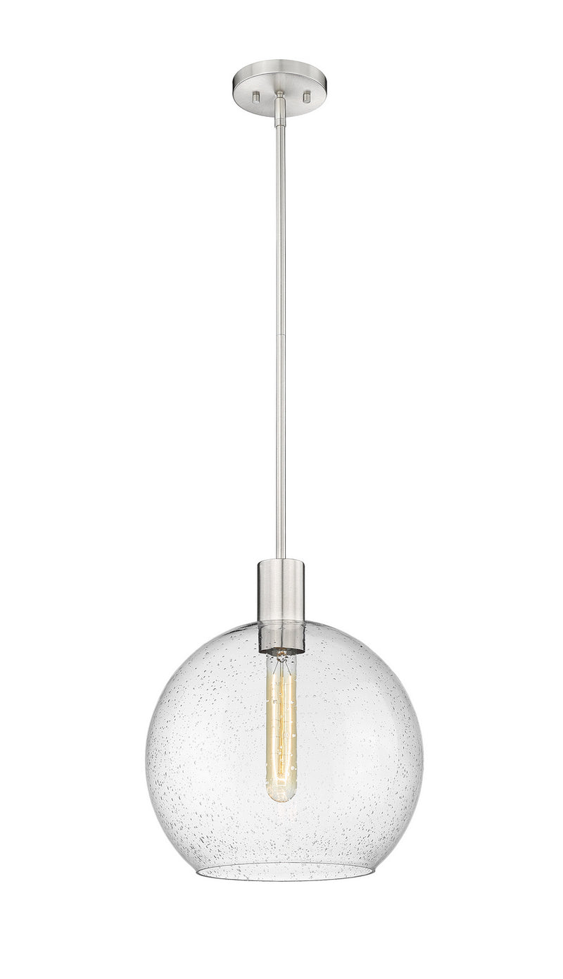 Z-Lite 7501P14-BN One Light Pendant, Brushed Nickel