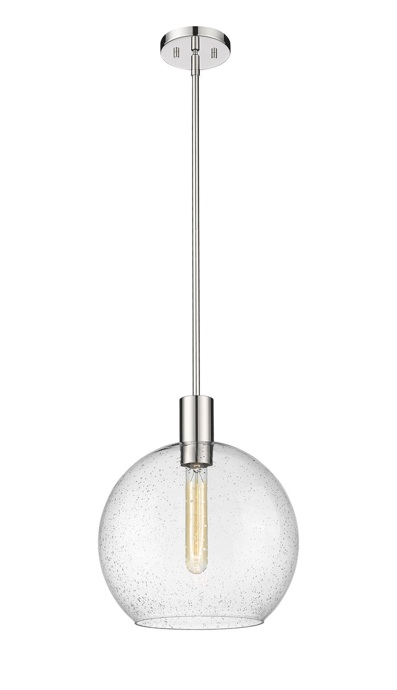 Z-Lite 7501P14-PN One Light Pendant, Polished Nickel