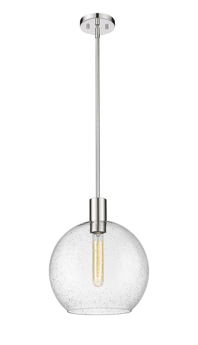 Z-Lite 7501P14-PN One Light Pendant, Polished Nickel