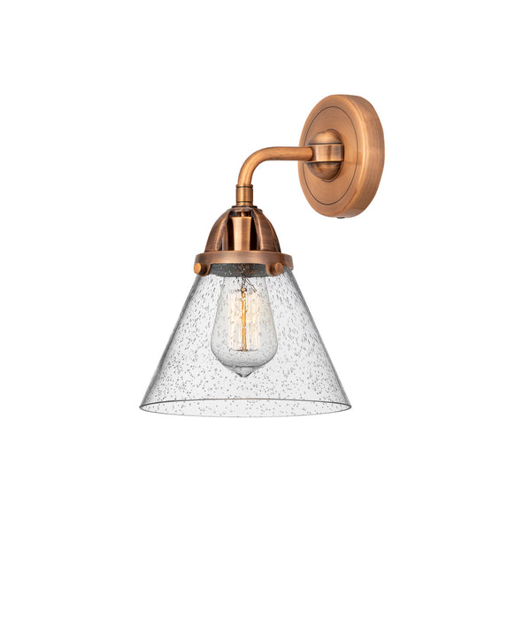 Innovations 288-1W-AC-G44 One Light Wall Sconce, Antique Copper