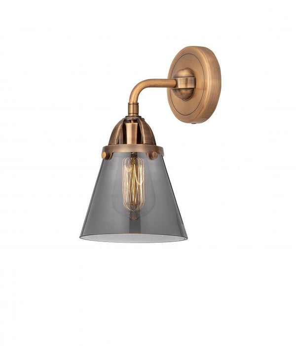 Innovations 288-1W-AC-G63 One Light Wall Sconce, Antique Copper