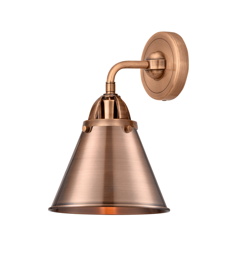Innovations 288-1W-AC-M13-AC One Light Wall Sconce, Antique Copper