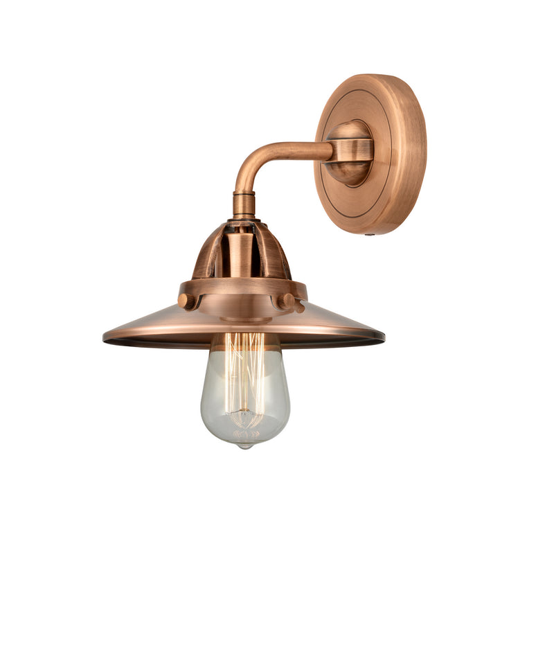 Innovations 288-1W-AC-M3-AC One Light Wall Sconce, Antique Copper
