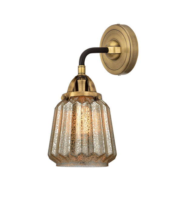 Innovations 288-1W-BAB-G146 One Light Wall Sconce, Black Antique Brass