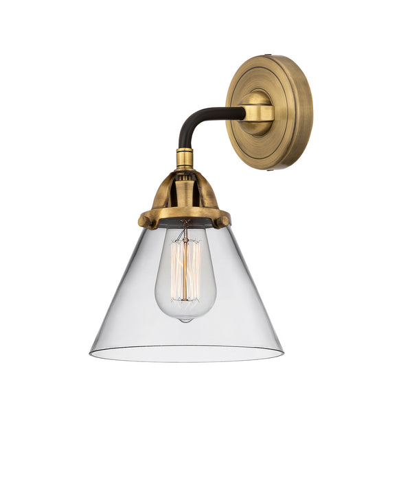 Innovations 288-1W-BAB-G42 One Light Wall Sconce, Black Antique Brass