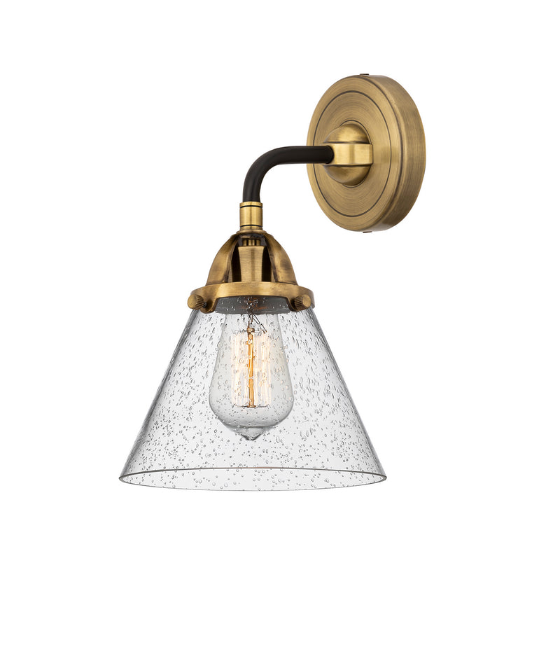 Innovations 288-1W-BAB-G44 One Light Wall Sconce, Black Antique Brass