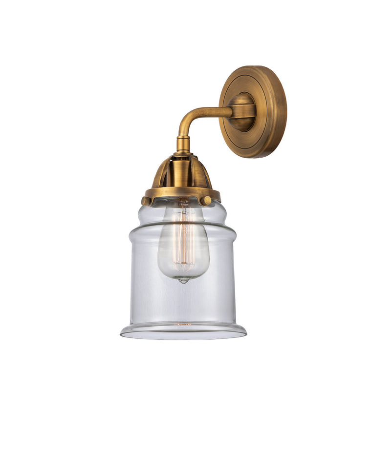 Innovations 288-1W-BB-G182 One Light Wall Sconce, Brushed Brass