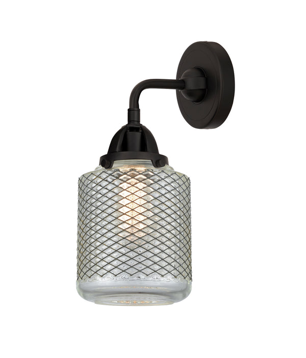Innovations 288-1W-BK-G262 One Light Wall Sconce, Matte Black
