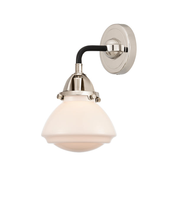 Innovations 288-1W-BPN-G321 One Light Wall Sconce, Black Polished Nickel