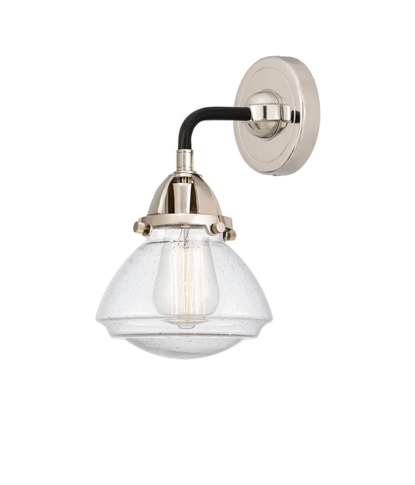 Innovations 288-1W-BPN-G324 One Light Wall Sconce, Black Polished Nickel