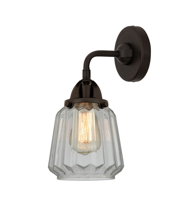 Innovations 288-1W-OB-G142 One Light Wall Sconce, Oil Rubbed Bronze