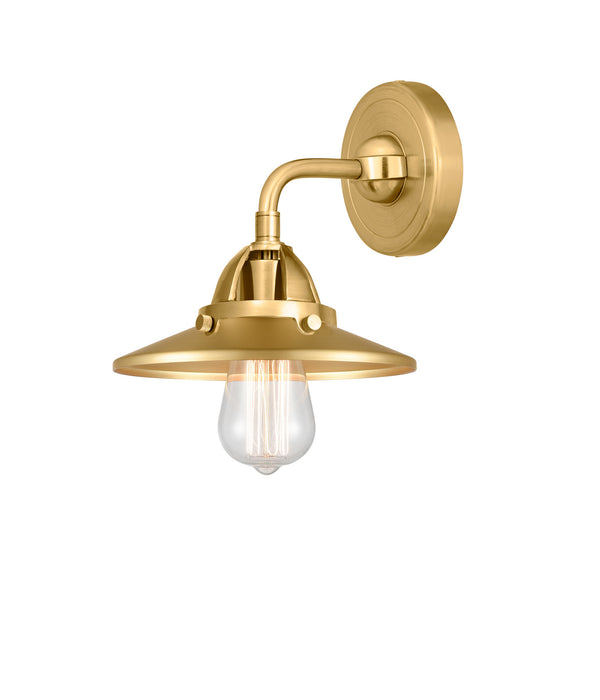 Innovations 288-1W-SG-M4-SG One Light Wall Sconce, Satin Gold