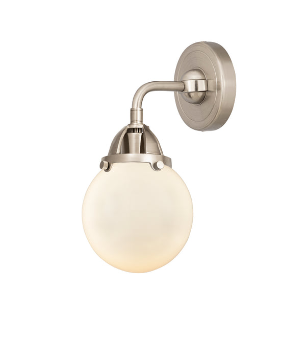 Innovations 288-1W-SN-G201-6 One Light Wall Sconce, Brushed Satin Nickel