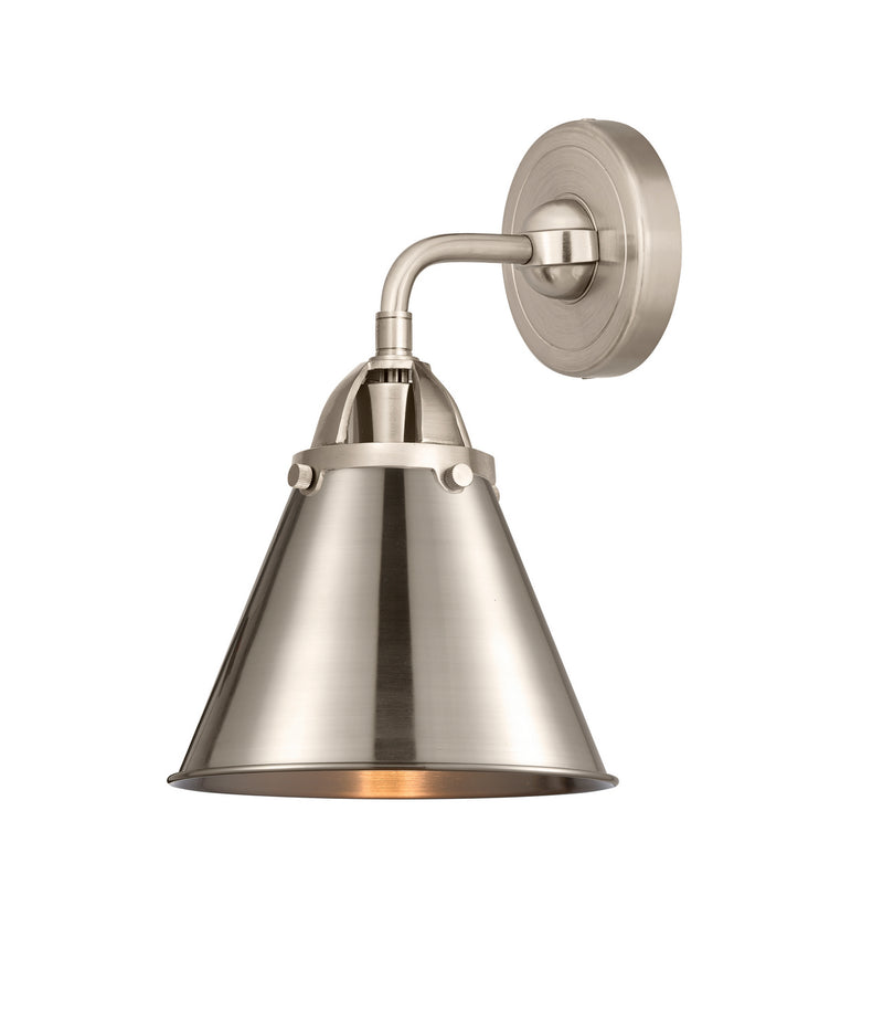 Innovations 288-1W-SN-M13-SN One Light Wall Sconce, Brushed Satin Nickel