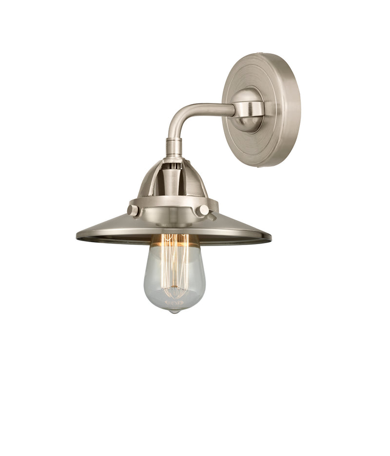 Innovations 288-1W-SN-M2-SN One Light Wall Sconce, Brushed Satin Nickel