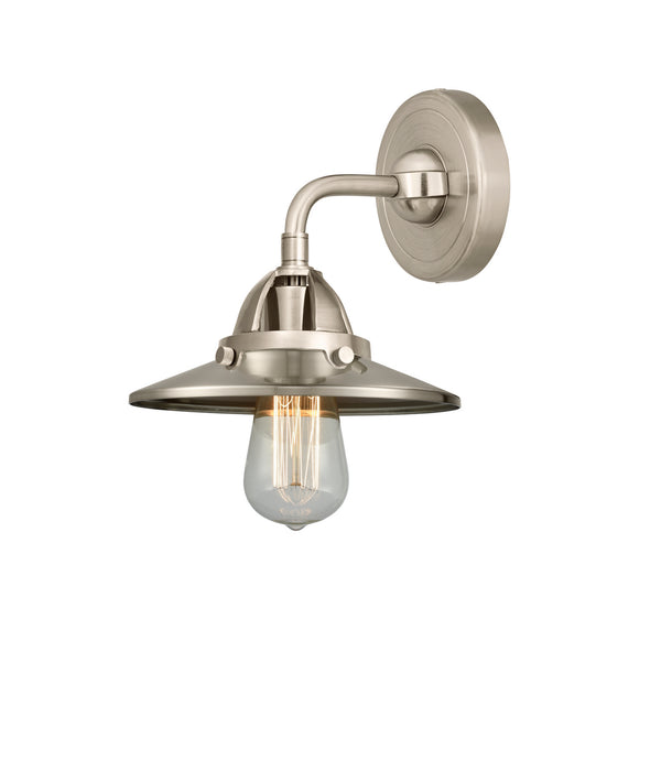 Innovations 288-1W-SN-M2-SN One Light Wall Sconce, Brushed Satin Nickel