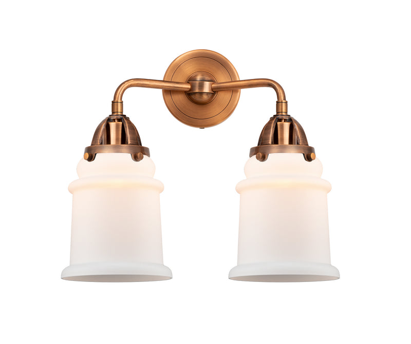 Innovations 288-2W-AC-G181 Two Light Bath Vanity, Antique Copper