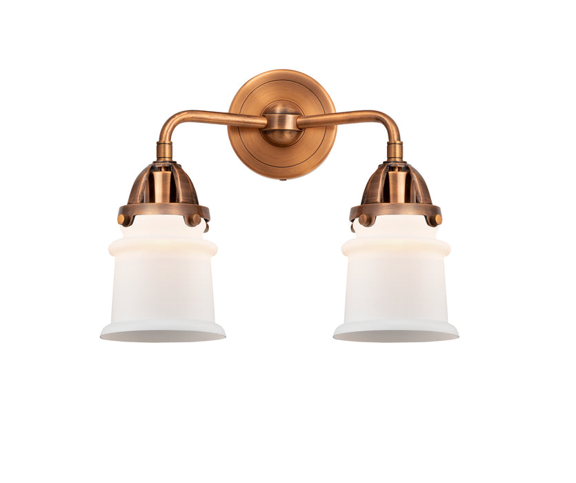 Innovations 288-2W-AC-G181S Two Light Bath Vanity, Antique Copper