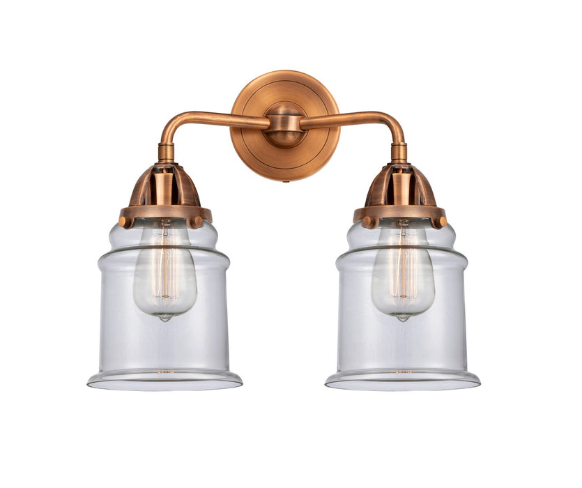 Innovations 288-2W-AC-G182-LED LED Bath Vanity, Antique Copper