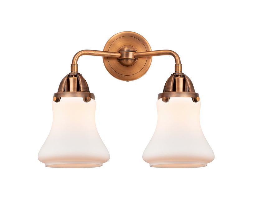 Innovations 288-2W-AC-G191-LED LED Bath Vanity, Antique Copper