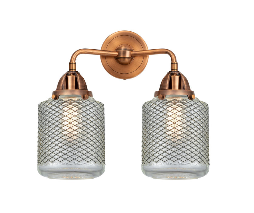 Innovations 288-2W-AC-G262-LED LED Bath Vanity, Antique Copper