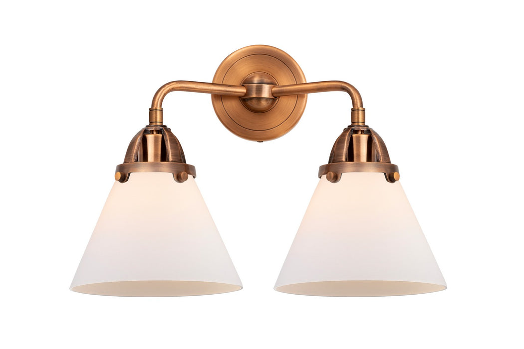 Innovations 288-2W-AC-G41-LED LED Bath Vanity, Antique Copper