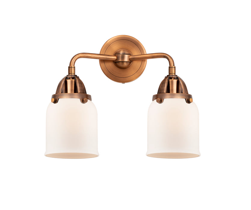 Innovations 288-2W-AC-G51 Two Light Bath Vanity, Antique Copper