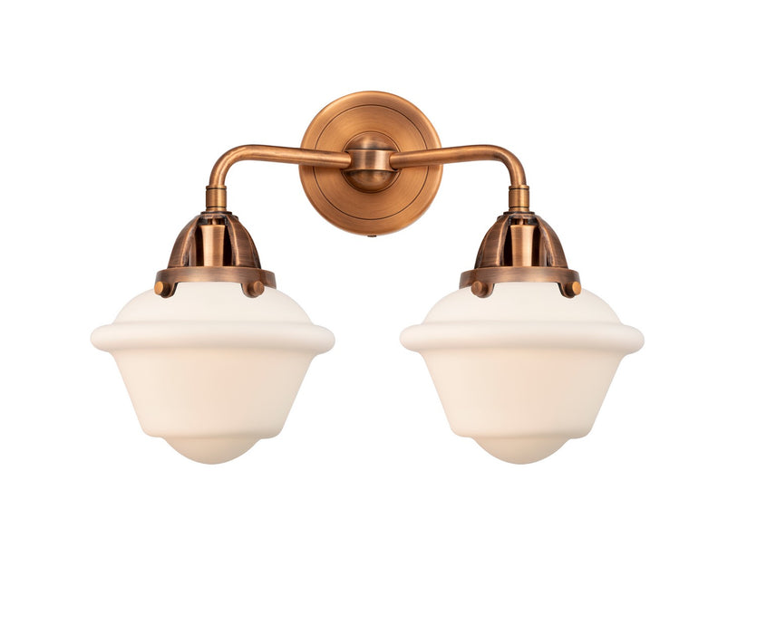 Innovations 288-2W-AC-G531-LED LED Bath Vanity, Antique Copper