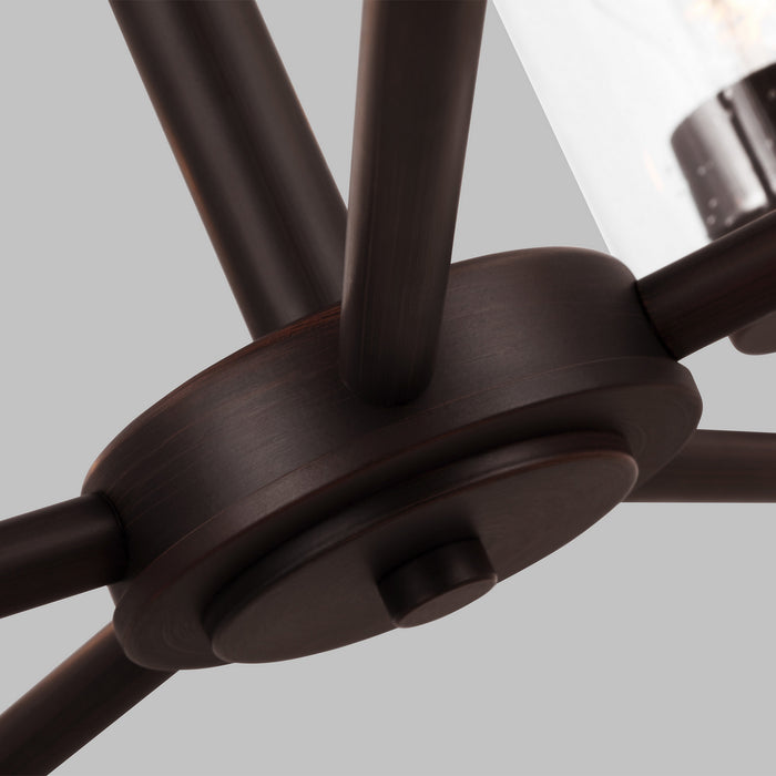 Generation Lighting 31171-710 Five Light Chandelier, Bronze