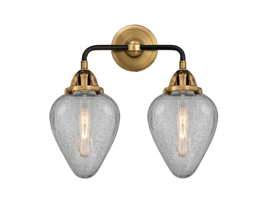 Innovations 288-2W-BAB-G165 Two Light Bath Vanity, Black Antique Brass
