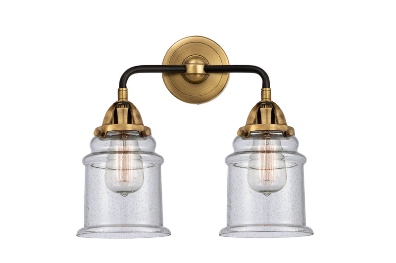 Innovations 288-2W-BAB-G184 Two Light Bath Vanity, Black Antique Brass