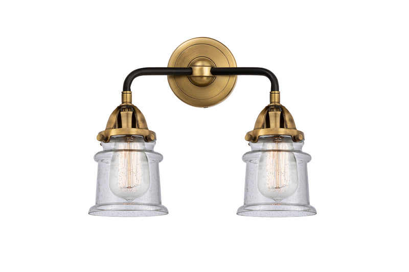 Innovations 288-2W-BAB-G184S Two Light Bath Vanity, Black Antique Brass
