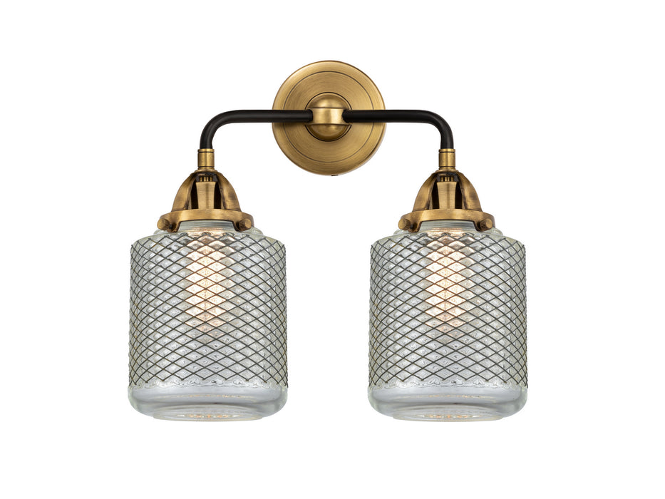 Innovations 288-2W-BAB-G262 Two Light Bath Vanity, Black Antique Brass