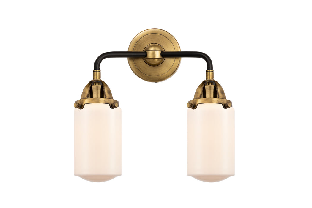 Innovations 288-2W-BAB-G311 Two Light Bath Vanity, Black Antique Brass