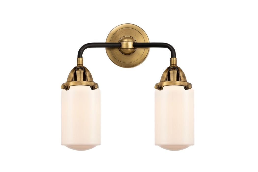 Innovations 288-2W-BAB-G311-LED LED Bath Vanity, Black Antique Brass