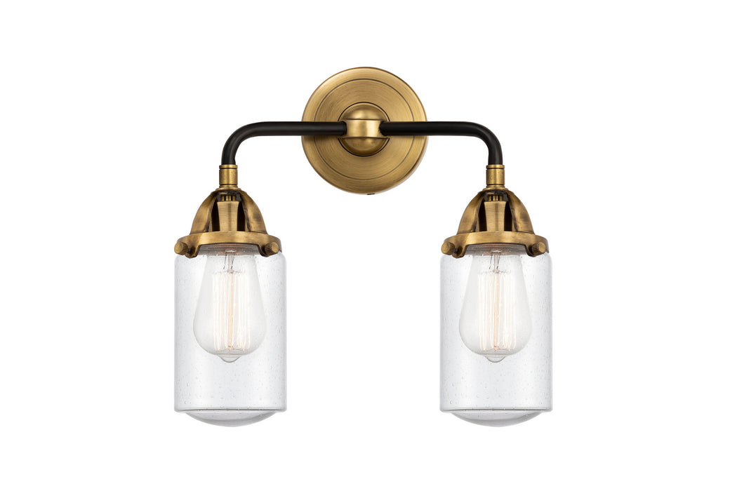 Innovations 288-2W-BAB-G314 Two Light Bath Vanity, Black Antique Brass