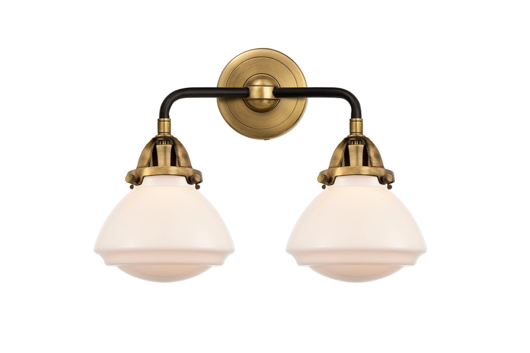 Innovations 288-2W-BAB-G321 Two Light Bath Vanity, Black Antique Brass