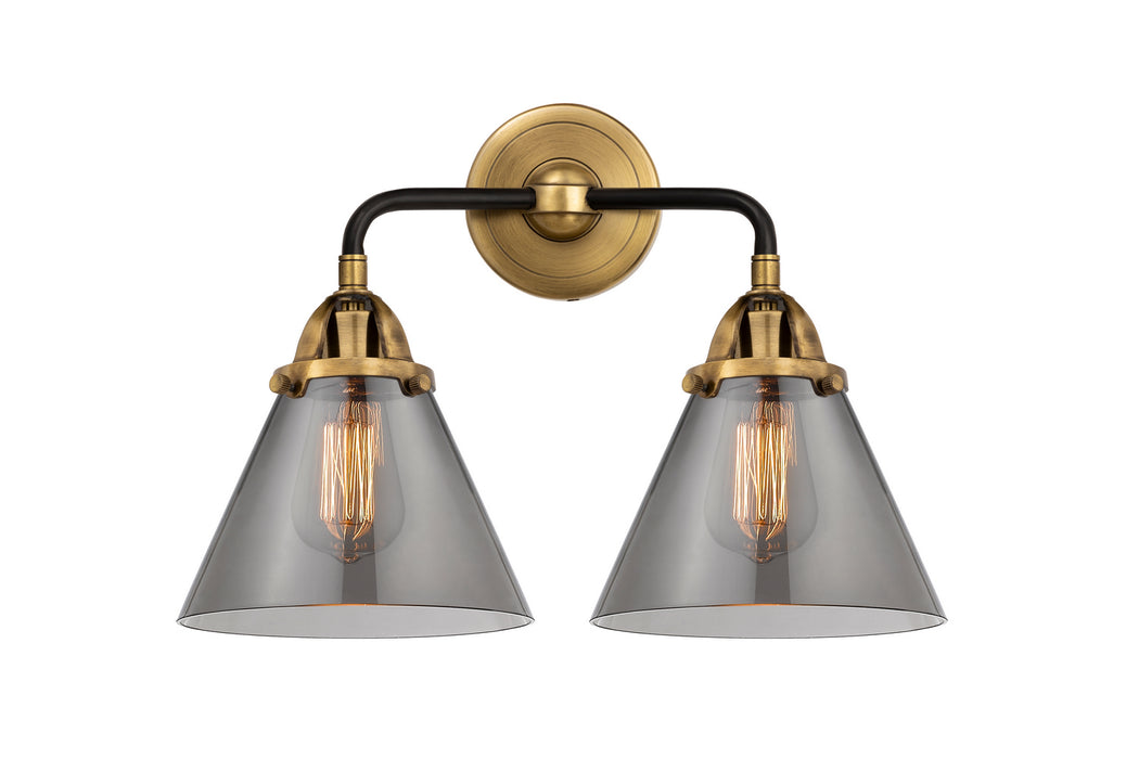 Innovations 288-2W-BAB-G43 Two Light Bath Vanity, Black Antique Brass