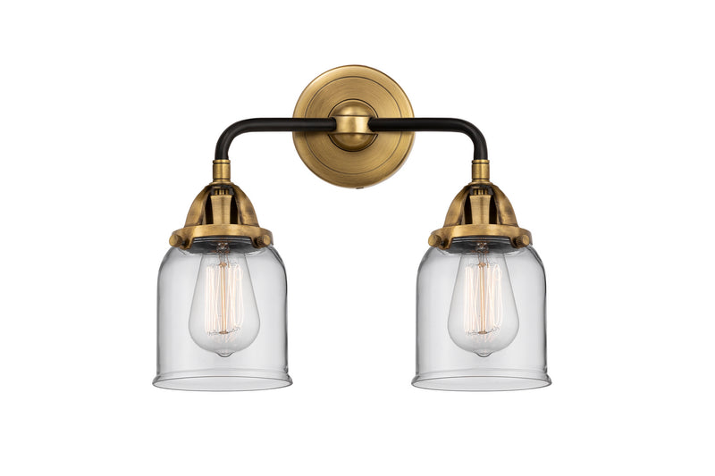 Innovations 288-2W-BAB-G52 Two Light Bath Vanity, Black Antique Brass