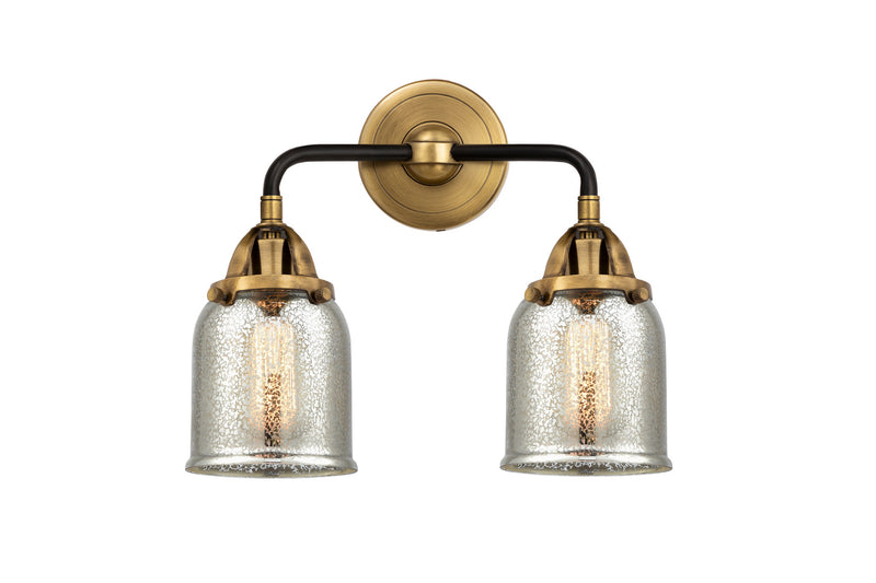 Innovations 288-2W-BAB-G58 Two Light Bath Vanity, Black Antique Brass