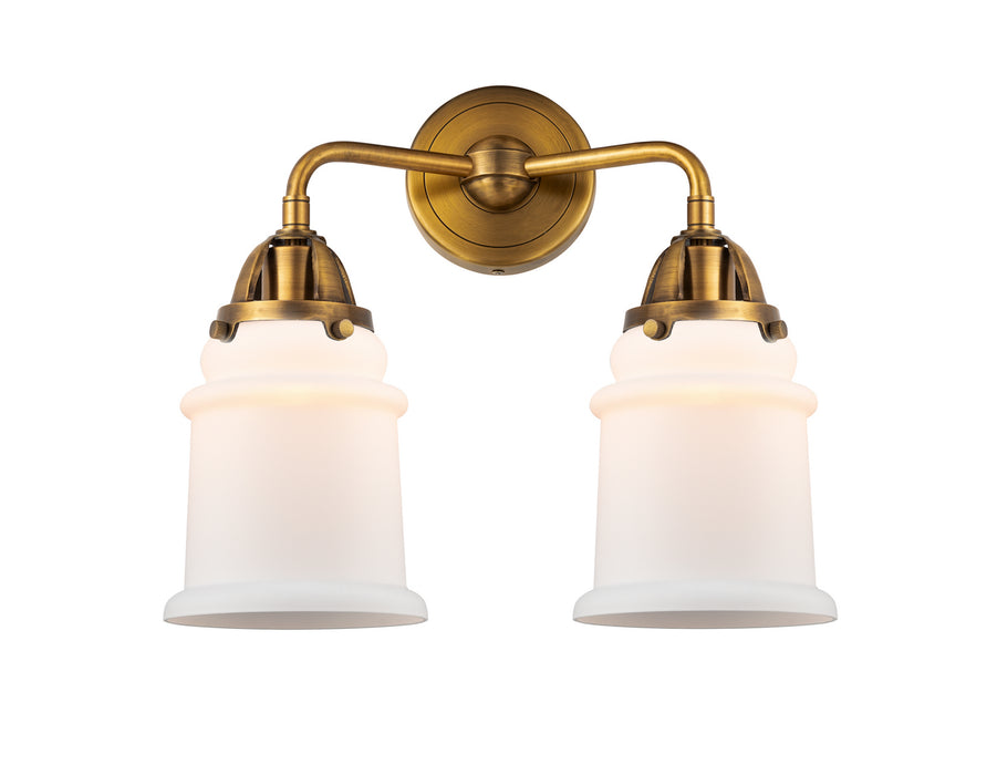 Innovations 288-2W-BB-G181 Two Light Bath Vanity, Brushed Brass