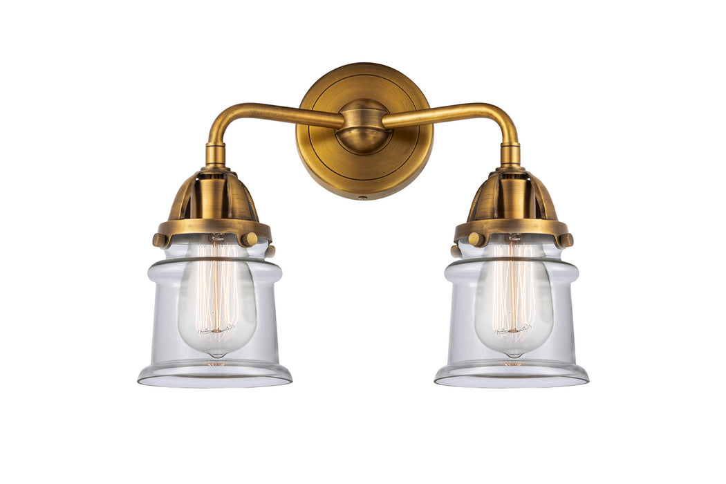 Innovations 288-2W-BB-G182S Two Light Bath Vanity, Brushed Brass