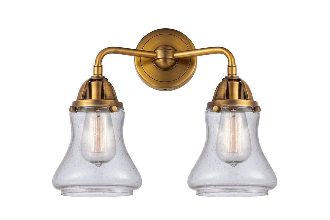 Innovations 288-2W-BB-G194 Two Light Bath Vanity, Brushed Brass